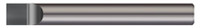 0.438" (7/16) BRAZED INSERT WIDTH X 0.4380" SHANK DIA X 4.00" (4) OVERALL LENGTH  - CARBIDE TIPPED BRAZED TRG STYLE,TRG-7