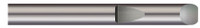 QUICK CHANGE - CARBIDE - 0.3750" (3/8) SHANK DIA X 2.50" (2-1/2) OAL ,QSR-375-2.5