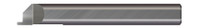 RIGHT HAND  - 0.1870" (3/16) MIN BORE DIA X 0.750" (3/4) MAX BORE DEPTH X 0.0250" PROJECTION X 2.00" (2) OVERALL LENGTH X 0.0030" RADIUS  - ALTIN COATED,FGC3-187-020-025X