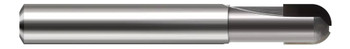 1 FL - 0.0930 (3/32)" CUTTER DIA X 0.1870 (3/16)" LOC X 0.3750 (3/8)" REACH, 12006  HARVEY TOOL  SKU HARTO1-12006