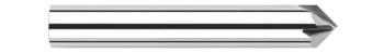 0.2500 (1/4)" SHANK DIA X 45° PER SIDE - 4 FL, 18016