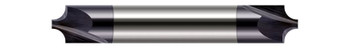 0.2500 (1/4)" RADIUS X 0.1100 (2.8 MM)" PILOT DIA  -  DE - 2 FL, 46250