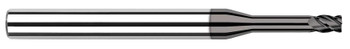 4 FL - 0.0620 (1/16)" CUTTER DIA X 0.0100" RADIUS X 0.0930 (3/32)" LOC X 0.3120 (5/16)" REACH - CVD DIAMOND 9ÂµM, 65062  HARVEY TOOL  SKU HARTO1-65062