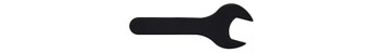 5.6000" OVERALL LENGTH X ER16 WRENCH, 82482  HARVEY TOOL  SKU HARTO1-82482