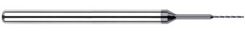 0.0039 (.1 MM)" DRILL DIA X 0.0260" FLUTE LENGTH - 2 FL, 810039  HARVEY TOOL  SKU HARTO1-810039