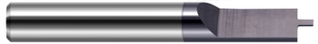 0.1875 (3/16)" SHANK DIA X 0.0600" FLAT X 0Â° INCLUDED - 1 FL, 827260  HARVEY TOOL  SKU HARTO1-827260
