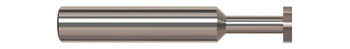 0.2500 (1/4)" CUTTER DIA X 0.0250" WIDTH X 0.3750 (3/8)" NECK LENGTH - STANDARD SLOTTING - 4 FL, 970325  HARVEY TOOL  SKU HARTO1-970325