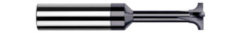0.0800" RADIUS X 0.3750 (3/8)" HEAD DIA X 1.0000 (1)" NECK LENGTH - 5Â° FLARE - 3 FL - ALTIN COATED, 16080-C3  HARVEY TOOL  SKU HARTO1-16080-C3