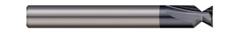 0.1875 (3/16)" CUTTER DIA X 0.0100" RADIUS X 60° INCLUDED - 2 FL - ALTIN COATED, 16712-C3