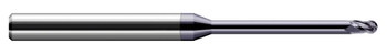 3 FL - 0.0250" CUTTER DIA X 0.0370" LOC X 0.2030 (13/64)" REACH - ALTIN COATED, 34225-C3
