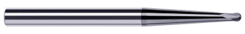 2 FL - 0.1250 (1/8)" CUTTER DIA X 0.1000" LOC X 5° 0.8140" TAPER REACH  - ALTIN NANO COATED, 39008-C6