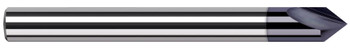 0.1250 (1/8)" SHANK DIA X 90Â° INCLUDED - 2 FL - ALTIN COATED, 50408-C3  HARVEY TOOL  SKU HARTO1-50408-C3