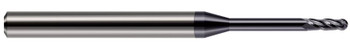 4 FL - 0.0500" CUTTER DIA X 0.1500" LOC X 0.5000 (1/2)" REACH - ALTIN COATED, 76850-C3  HARVEY TOOL  SKU HARTO1-76850-C3