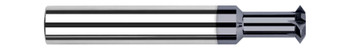 0.0930 (3/32)" CUTTER DIA X 0.0460" WIDTH X 0.3750 (3/8)" NECK LENGTH - 90° INCLUDED ANGLE - 4 FL - ALTIN COATED, 792906-C3