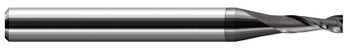 2 FL - 0.0930 (3/32)" CUTTER DIA X 0.5000 (1/2)" LOC - AMORPHOUS DIAMOND COATED, 809393-C4  HARVEY TOOL  SKU HARTO1-809393-C4