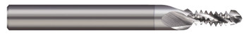 0.1336" DRILL DIAMETER X 0.3652" LENGTH OF CUT MULTI-FORM 8-32  - 3 FL - TIB2 COATED, 820628-C8