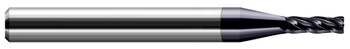 3 FL - 0.0400" CUTTER DIA X 0.0050" RADIUS X 0.1200" LOC  - ALTIN COATED, 848340-C3