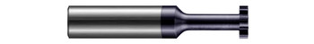 0.1250 (1/8)" CUTTER DIA X 0.0930 (3/32)" WIDTH X 0.1870 (3/16)" NECK LENGTH - STANDARD SLOTTING - 8 FL - ALTIN NANO COATED, 867493-C6  HARVEY TOOL  SKU HARTO1-867493-C6