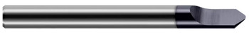 0.1250 (1/8)" SHANK DIA X 0.0300" RADIUS X 60° INCLUDED  - 1 FL - ALTIN COATED, 877010-C3