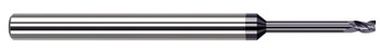 3 FL - 0.0930 (3/32)" CUTTER DIA X 0.1400 (9/64)" LOC X 0.9500" REACH - ALTIN COATED, 909593-C3  HARVEY TOOL  SKU HARTO1-909593-C3