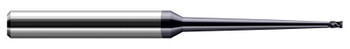 4 FL - 0.0310 (1/32)" CUTTER DIA X 0.0470 (3/64)" LOC X 2Â° 2.0000 (2)" TAPER REACH - ALTIN NANO COATED, 913131-C6  HARVEY TOOL  SKU HARTO1-913131-C6