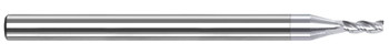3 FL - 0.0310 (1/32)" CUTTER DIA X 0.1560 (5/32)" LOC - TIB2 COATED, 923031-C8  HARVEY TOOL  SKU HARTO1-923031-C8