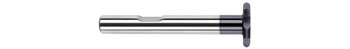 1.0000 (1)" CUTTER DIA X 0.1181" RADIUS - STANDARD SLOTTING - 6 FL - ALTIN COATED, 942694-C3