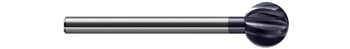 0.5000 (1/2)" CUTTER DIA X 300Â° WRAP ANGLE - 6 FL - ALTIN COATED, 947432-C3  HARVEY TOOL  SKU HARTO1-947432-C3