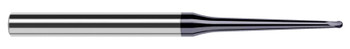 2 FL - 0.0620 (1/16)" CUTTER DIA X 0.0500" LOC X 0.5Â° 1.0570" TAPER REACH - ALTIN NANO COATED, 998724-C6  HARVEY TOOL  SKU HARTO1-998724-C6