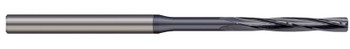 0.1285" REAMER DIA X 0.7500 (3/4)" MARGIN LENGTH - 4 FL - ALTIN COATED, RRH1285-C3  HARVEY TOOL  SKU HARTO1-RRH1285-C3