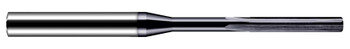 0.1800" REAMER DIA X 1.0000 (1)" MARGIN LENGTH - 4 FL - ALTIN COATED, RSB1800-C3  HARVEY TOOL  SKU HARTO1-RSB1800-C3