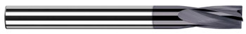 0.3750" (3/8) Cutter DIA x 1.0000" (1) Flute Length  - 4 FL - TiB2 Coated