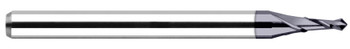 0.1250" (1/8) Drill DIA x 0.3750" (3/8) Flute Length- 142å¡ - 2 FL - AlTiN Coated