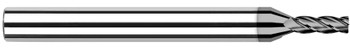 4 FL - 0.2500" (1/4) Cutter DIA x 0.0300" Radius x 0.3750" (3/8) LOC  - CVD Diamond 9µm