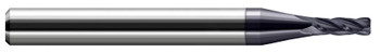4 FL - 0.1250" (1/8) Cutter DIA x 0.0300" Corner Chamfer x 0.3750" (3/8) LOC  - AlTiN Coated