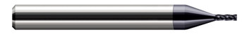 4 FL - 0.0310" (1/32) Cutter DIA x 0.0930" (3/32) LOC - AlTiN Coated  HARVEY TOOL  SKU HARTO1-761731-C3