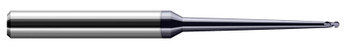 4 FL - 0.0310" (1/32) Cutter DIA x 0.0470" (3/64) LOC x 2Â° 0.5000" (1/2) Taper Reach - AlTiN Nano Coated  HARVEY TOOL  SKU HARTO1-778131-C6