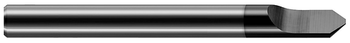 0.1250" (1/8) Shank DIA x 0.0150" (1/64) Flat x 30Ã‚Â° included - 1 FL - Amorphous Diamond Coated Â– HARVEY TOOL Â– SKU HARTO1-25242-C4