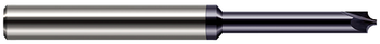 0.0050" Radius x 0.0200" (.5 mm) Pilot DIA x 0.5000" (1/2) Reach - - 2 FL - AlTiN Coated  HARVEY TOOL  SKU HARTO1-57505-C3