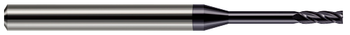 4 FL - 0.0310" (1/32) Cutter DIA x 0.0930" (3/32) LOC x 0.2810" (9/32) Reach - AlTiN Coated  HARVEY TOOL  SKU HARTO1-735331-C3