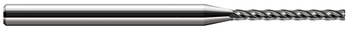 4 FL - 0.1250" (1/8) Cutter DIA x 0.0300" Radius x 1.2500" (1-1/4) LOC  HARVEY TOOL  SKU HARTO1-762230