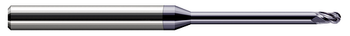 4 FL - 0.0250" Cutter DIA x 0.0380" LOC x 0.3120" (5/16) Reach - AlTiN Coated  HARVEY TOOL  SKU HARTO1-768025-C3