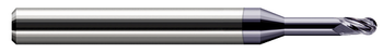 4 FL - 0.0250" Cutter DIA x 0.0380" LOC x 0.1250" (1/8) Reach - AlTiN Coated  HARVEY TOOL  SKU HARTO1-803125-C3