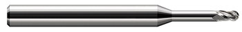 3 FL - 0.0550" (1.4 mm) Cutter DIA x 0.0830" LOC x 0.3300" Reach Â– HARVEY TOOL Â– SKU HARTO1-860655