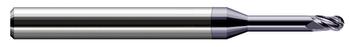 3 FL - 0.0550" (1.4 mm) Cutter DIA x 0.0830" LOC x 0.3300" Reach - AlTiN Coated Â– HARVEY TOOL Â– SKU HARTO1-860655-C3
