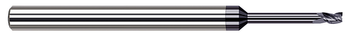 4 FL - 0.0390" (1 mm) Cutter DIA x 0.0580" LOC x 0.3250" Reach - AlTiN Coated  HARVEY TOOL  SKU HARTO1-874139-C3