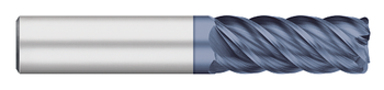 5 FL - 0.1250" (1/8) Cutter DIA x 0.0200" Radius x 0.5000" (1/2) LOC - AlTiN Coated  TITAN USA  SKU TITUS1-TC63909