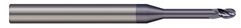 3 FL - 0.0781" (5/64) Cutter DIA x 0.117" LOC x 0.250" (1/4) Reach - nACRo® Coated