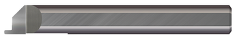 Right Hand  - 0.3120" (5/16) Min Bore DIA x 1.125" (1-1/8) Max Bore Depth x 0.0400" Tooth Width x 0.0500" Projection x 2.50" (2-1/2) OAL x 0.0030" Radius