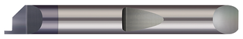 Quick Change -  Right Hand  - 0.3750" (3/8) Min Bore DIA x 0.750" (3/4) Max Bore Depth x 0.0620" (1/16) Tooth Width x 0.1500" Projection x 2.00" (2) OAL  - AlTiN Coated